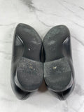 CHANEL CC Black Loafers Size 35.5