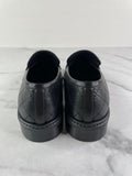 CHANEL Black CC Logo Quilted Leather Loafers Size 35.5