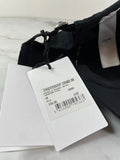 CELINE BLACK INITIAL BASEBALL CAP IN COTTON Size Medium
