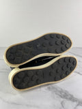GUCCI Women’s Black Leather High Top Sneakers Size 37.5