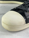 GUCCI Women’s Black Leather High Top Sneakers Size 37.5