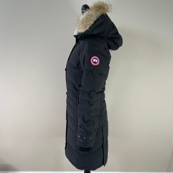 Canada Goose Black Lorette Parka Jacket Size 2XS