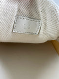 HERMES Women’s White Mesh Technical Canvas Team Sneakers Size 36