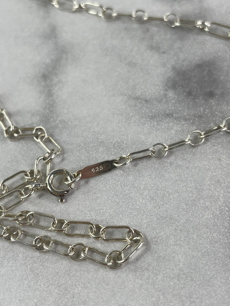 Tiffany & Co Sterling Silver XL Fleur de Lis Necklace