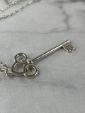 Tiffany & Co Sterling Silver XL Fleur de Lis Necklace