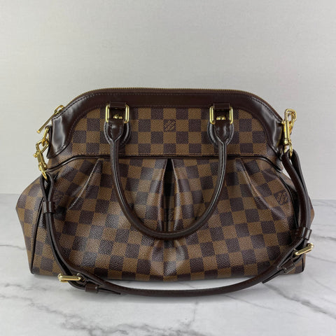 Louis Vuitton Damier Ebene Trevi PM Shoulder Bag