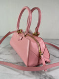 GIVENCHY Flamingo Pink Box Leather Mini Antigona East-West Crossbody/Shoulder Bag
