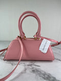 GIVENCHY Flamingo Pink Box Leather Mini Antigona East-West Crossbody/Shoulder Bag