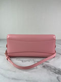 GIVENCHY Flamingo Pink Box Leather Mini Antigona East-West Crossbody/Shoulder Bag