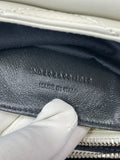 SAINT LAURENT Cream/Off White Small Loulou Matelassé Leather Crossbody/Shoulder Bag