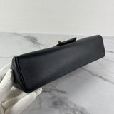 SAINT LAURENT Black Small Loulou Matelassé Leather Crossbody/Shoulder Bag