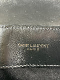 SAINT LAURENT Black Small Loulou Matelassé Leather Crossbody/Shoulder Bag