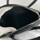 GIVENCHY Black Grained Leather Small Antigona Shoulder Bag