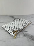 LOUIS VUITTON Limited Edition Monogram Black/White Wristlet/Clutch