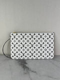 LOUIS VUITTON Limited Edition Monogram Black/White Wristlet/Clutch