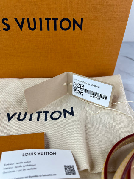 LOUIS VUITTON Multicolore Blanc LV x TM Nano Speedy