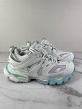 BALENCIAGA Women’s White/Pastel Track Sneakers Size 38