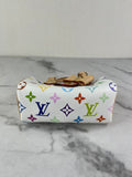 LOUIS VUITTON Multicolore Blanc LV x TM Nano Speedy