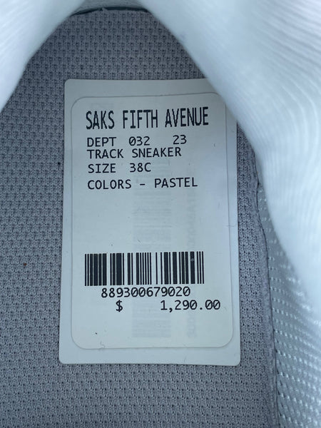 BALENCIAGA Women’s White/Pastel Track Sneakers Size 38