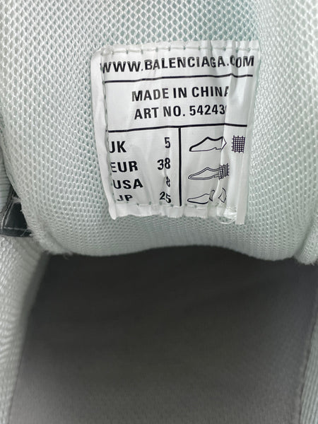 BALENCIAGA Women’s White/Pastel Track Sneakers Size 38