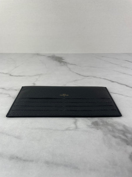 LOUIS VUITTON Black Félicie Card Holder Insert
