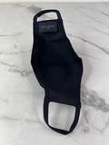 LOUIS VUITTON Black LV Initials Knit Face Mask
