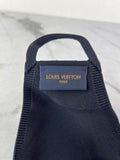 LOUIS VUITTON Black LV Initials Knit Face Mask