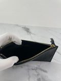 LOUIS VUITTON Black Monogram Empreinte Felicie Zippered Insert Pouch
