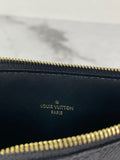 LOUIS VUITTON Black Monogram Empreinte Felicie Zippered Insert Pouch