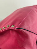 Valentino Fuchsia Pink Rockstud Shoulder Tote Bag