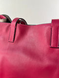 Valentino Fuchsia Pink Rockstud Shoulder Tote Bag