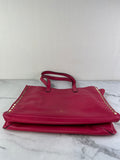 Valentino Fuchsia Pink Rockstud Shoulder Tote Bag