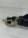 CHRISTIAN DIOR Black Lambskin Cannage Small Lucky Badges My Lady Dior Shoulder/Crossbody Bag