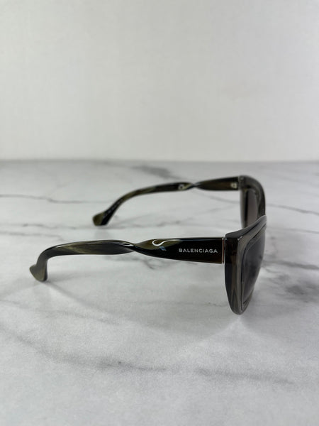 Balenciaga Grey Sunglasses