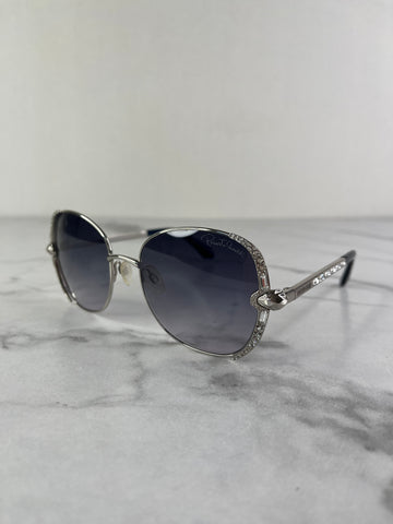 Roberto Cavalli Subra Shiny Palladium / Gradient Smoke Sunglasses