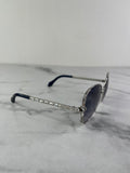 Roberto Cavalli Subra Shiny Palladium / Gradient Smoke Sunglasses
