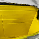 Celine Black Grained Calfskin Zipped Wallet