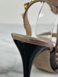 Valentino Black/Poudre Patent Rockstud Pumps Size 36.5
