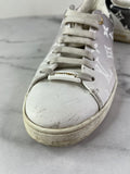 LOUIS VUITTON Frontrow Monogram White/Black Sneakers Size 35