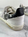 LOUIS VUITTON Frontrow Monogram White/Black Sneakers Size 35