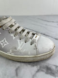 LOUIS VUITTON Frontrow Monogram White/Black Sneakers Size 35