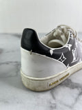 LOUIS VUITTON Frontrow Monogram White/Black Sneakers Size 35