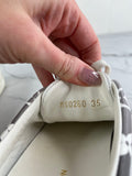 LOUIS VUITTON Frontrow Monogram White/Black Sneakers Size 35