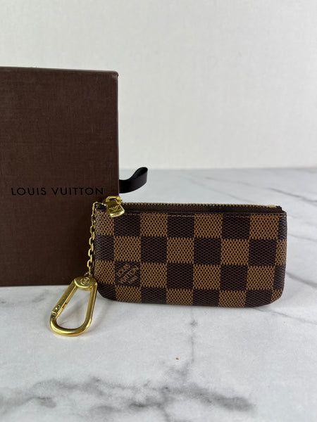 LOUIS VUITTON Damier Ebene Key Pouch