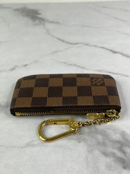 LOUIS VUITTON Damier Ebene Key Pouch