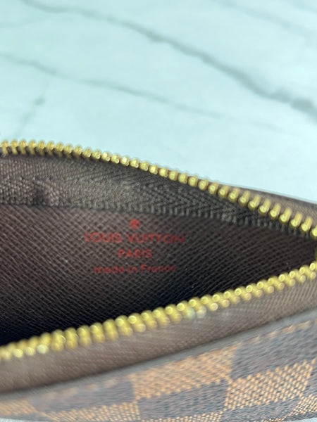 LOUIS VUITTON Damier Ebene Key Pouch