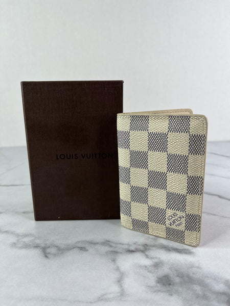 LOUIS VUITTON Damier Azur Pocket Organizer