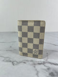 LOUIS VUITTON Damier Azur Pocket Organizer