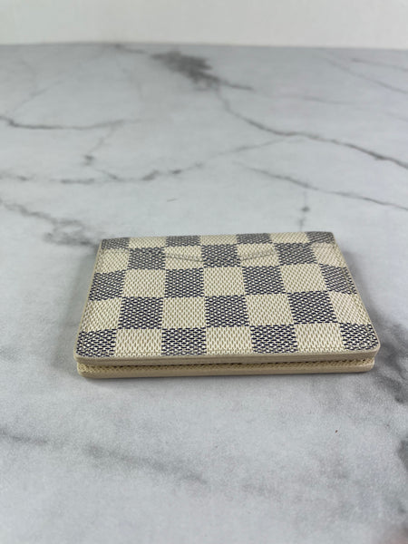LOUIS VUITTON Damier Azur Pocket Organizer