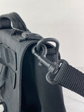 BALENCIAGA Unisex Small Black Army Recycled Nylon Messenger Crossbody/Shoulder Bag